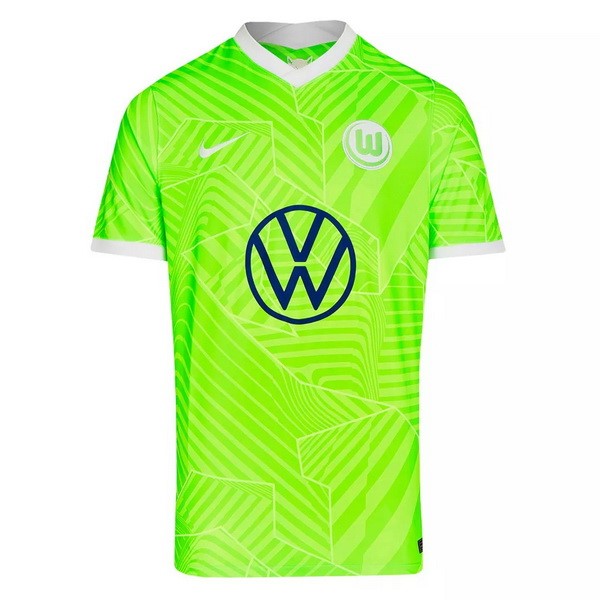 Tailandia Camiseta Wolfsburgo Replica Primera Ropa 2021/22 Verde